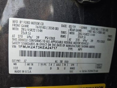 2019 Ford Expedition Max Limited