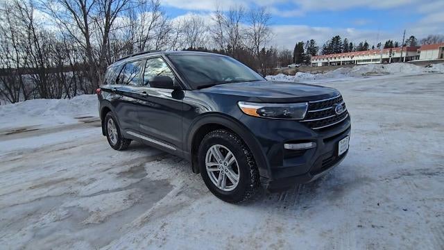 Used 2023 Ford Explorer XLT with VIN 1FMSK8DH1PGB72858 for sale in Hibbing, Minnesota