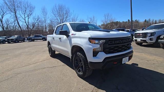 Used 2025 Chevrolet Silverado 1500 Custom Trail Boss with VIN 3GCUKCED8SG377036 for sale in Hibbing, Minnesota