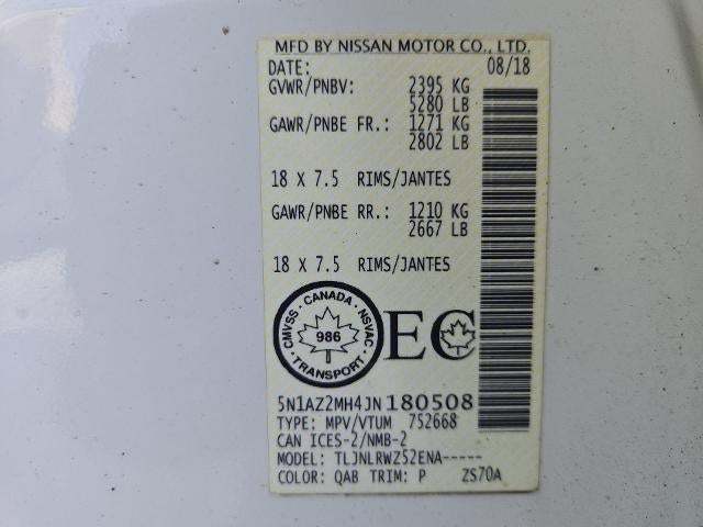 2018 Nissan Murano S