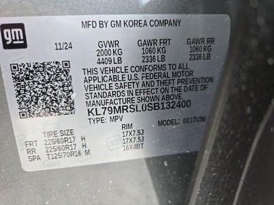 2025 Chevrolet Trailblazer LT