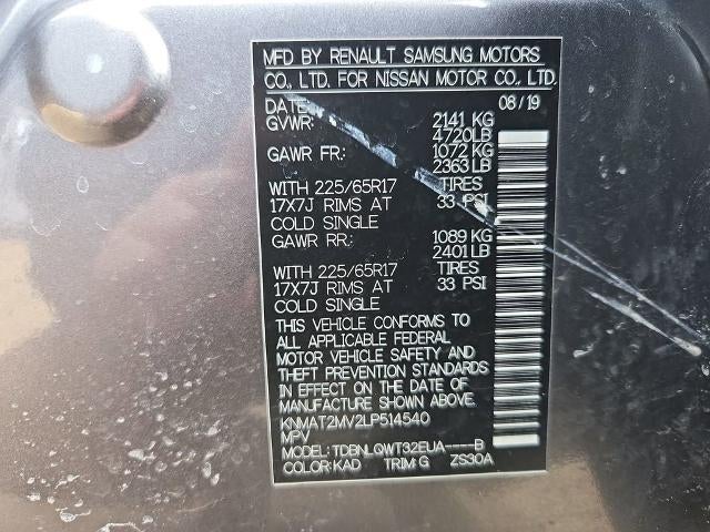 2020 Nissan Rogue SV