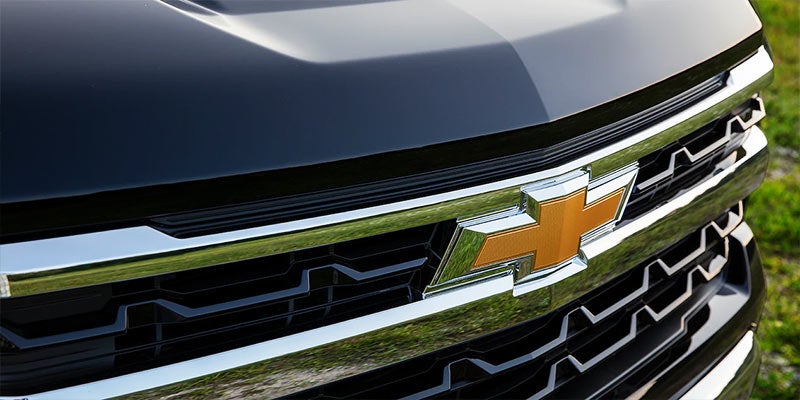 Chevrolet Logo on Silverado Front Bumper