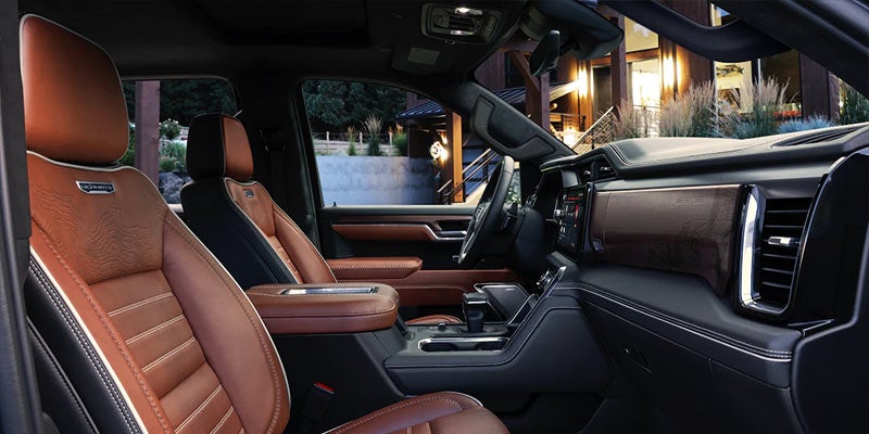 Interior with Brown Seats